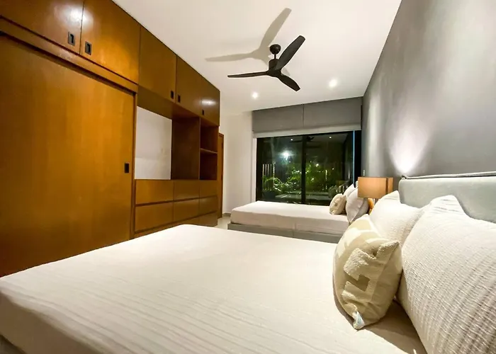 Apartment Excellent 2br Family Private Pool Garden Bbq *