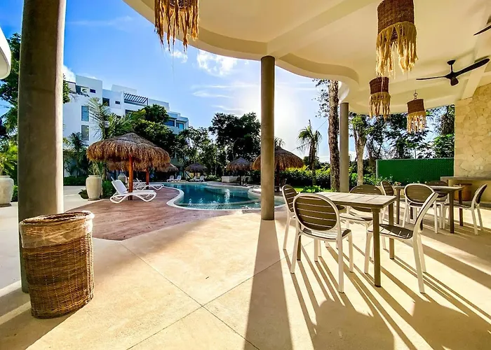 Excellent 2br Family Private Pool Garden Bbq Apartment Akumal